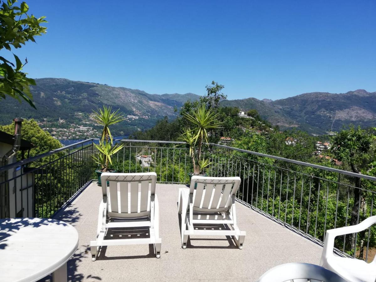 Apartamento Casa De Casarelhos - Vistas Rio, Campo E Montanha - Lareira Gerês Exterior foto